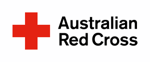 Australian Red Cross logo with a red cross